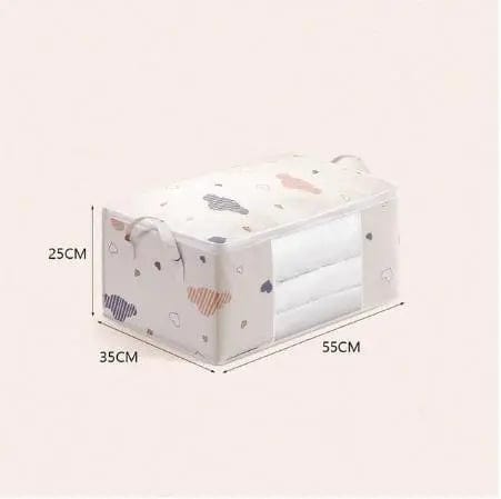 Magic shop Medium Beige Visible Quilt Storage Bag