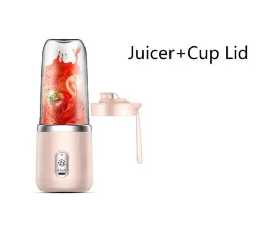 Magic shop Pink Single Cup Portable Automatic Juicer Cup