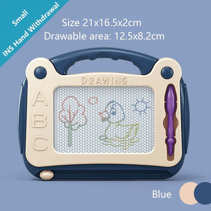 Magic shop Small-Blue Children's Magnetic Drawing Board