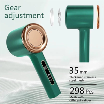 Magic shop spazzola per pulire i vestiti Green USB Electric Rechargeable Lint Remover